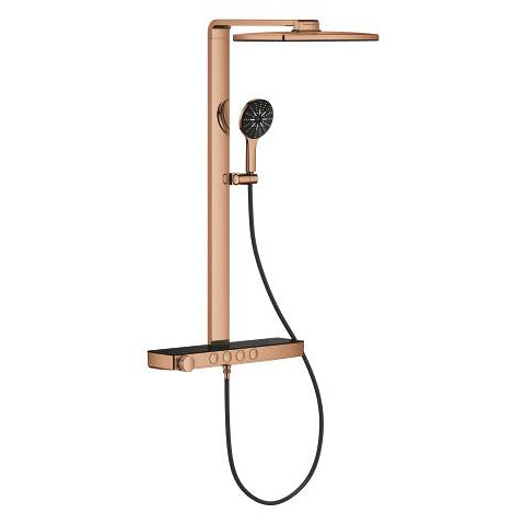 Système de douche mural thermostatique Rainshower Aqua Pure Warm Sunset – 100961DA00