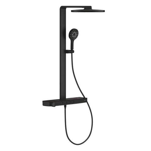 Grohe Rainshower  Aqua  Pure Duvara Monte Termostatik Bataryalı Duş Sistemi - 100964KF00