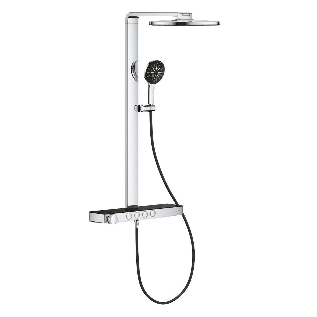 Grohe Rainshower  Aqua  Pure Duvara Monte Termostatik Bataryalı Duş Sistemi - 100964KI00
