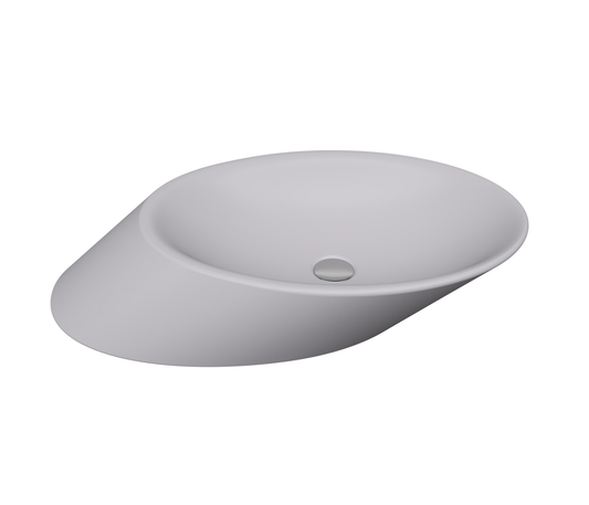 Bocchi Vessel Yatay Çanak Lav. 72 Cm - Mat Gri̇ - 1013-006-0125