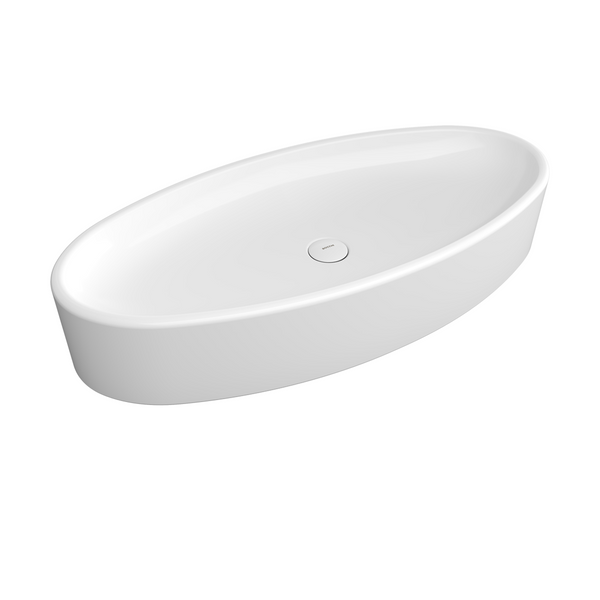 Bocchi Vessel Eli̇ps Çanak Lav. 85 Cm - Parlak Beyaz - 1014-001-0125