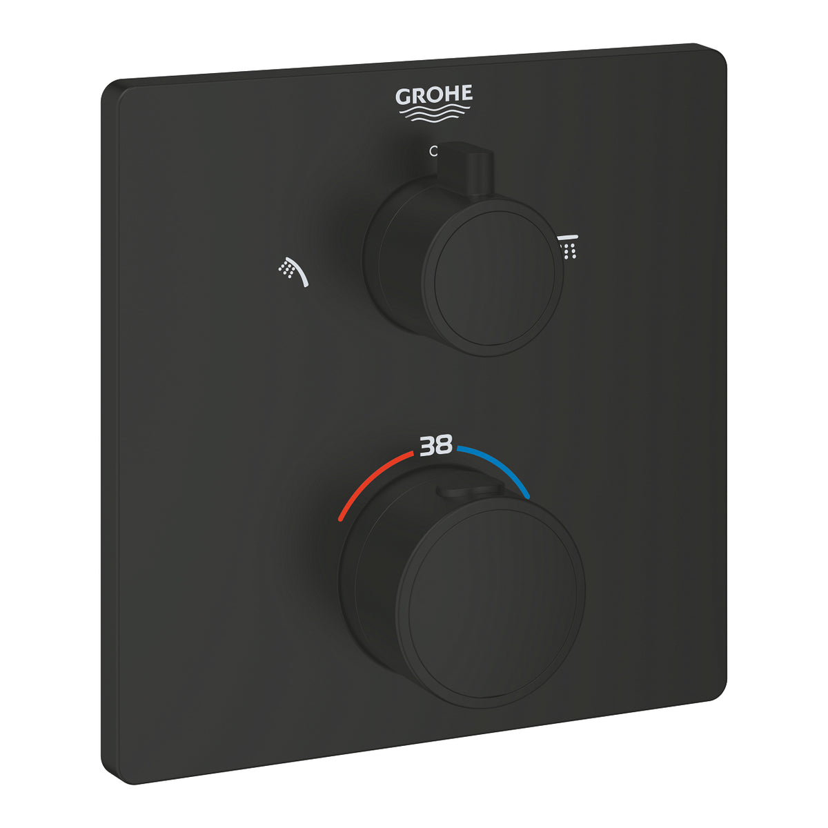 Grohe Grohtherm Concealed Shower System With  Tempesta 250  Cube - 34871000
