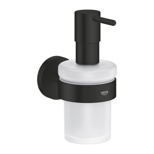 Grohe Essentials Sıvı Sabunluk Seti Mat Siyah - 1022572430