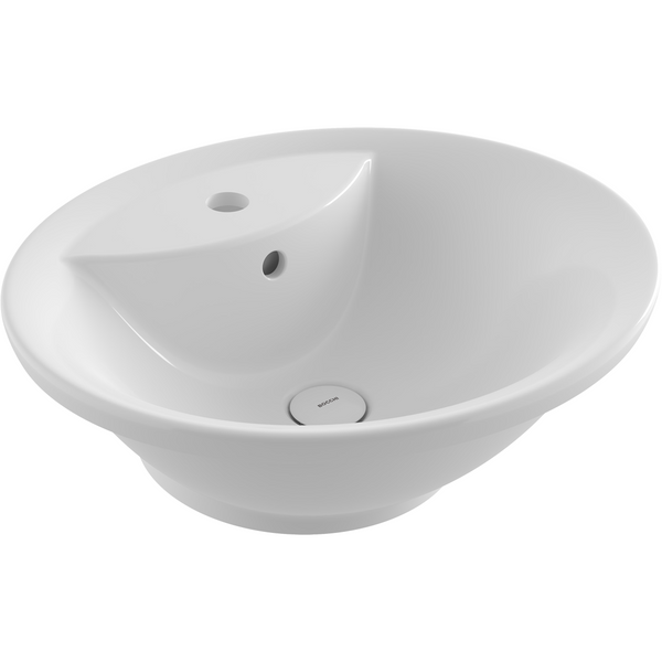 Bocchi Vessel Batarya Bankli Çanak Lavabo 72 Cm - Mat Beyaz - 1021-002-0126