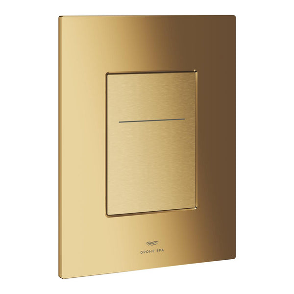 Grohe G R O H E  Arena  Aqua  Tiles Flush Plate With  Silk  Motion Technology - 104644GL00