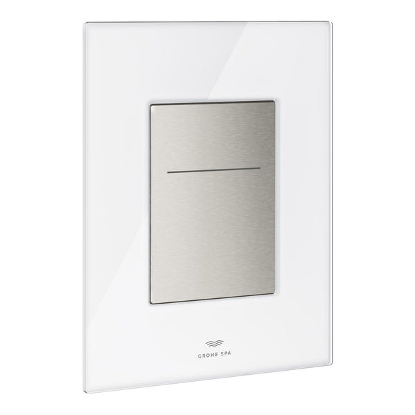 Grohe G R O H E  Arena  Aqua  Tiles Flush Plate With  Silk  Motion Technology - 104644LS00