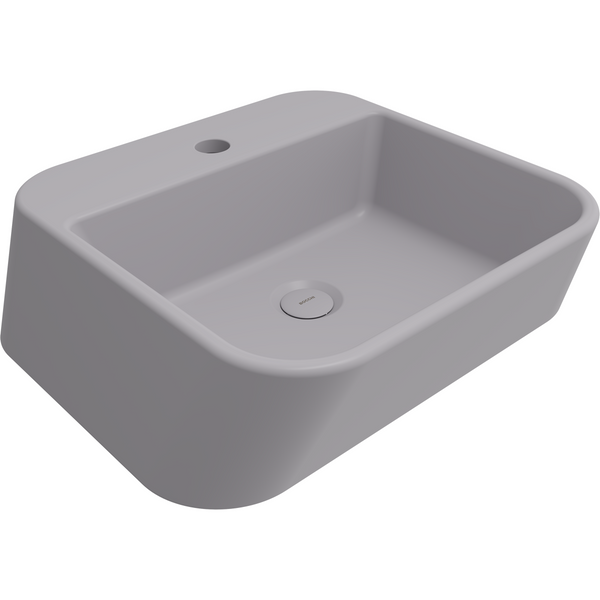 Bocchi Firenze Batarya Bankli Çanak Lavabo - Mat Gri̇ - 1074-006-0126
