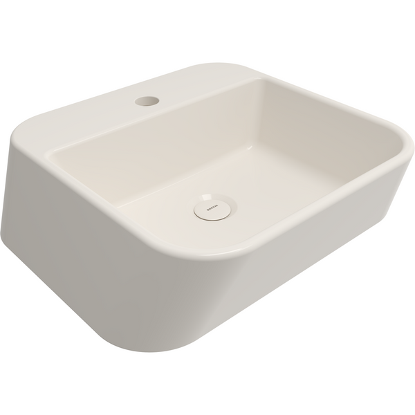 Bocchi Firenze Batarya Bankli Çanak Lavabo - Parlak Bi̇sküvi̇ - 1074-014-0126