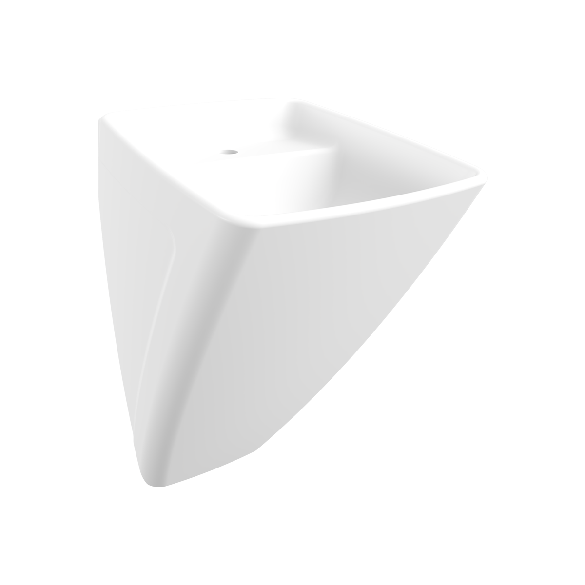 Bocchi Firenze Asma Monoblok Lavabo - Mat Beyaz - 1082-002-0126