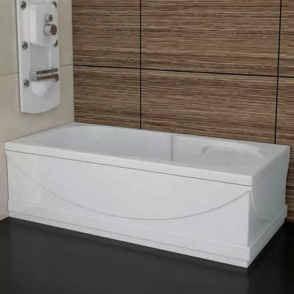 180x80x55 Oturmalı Düz Küvet