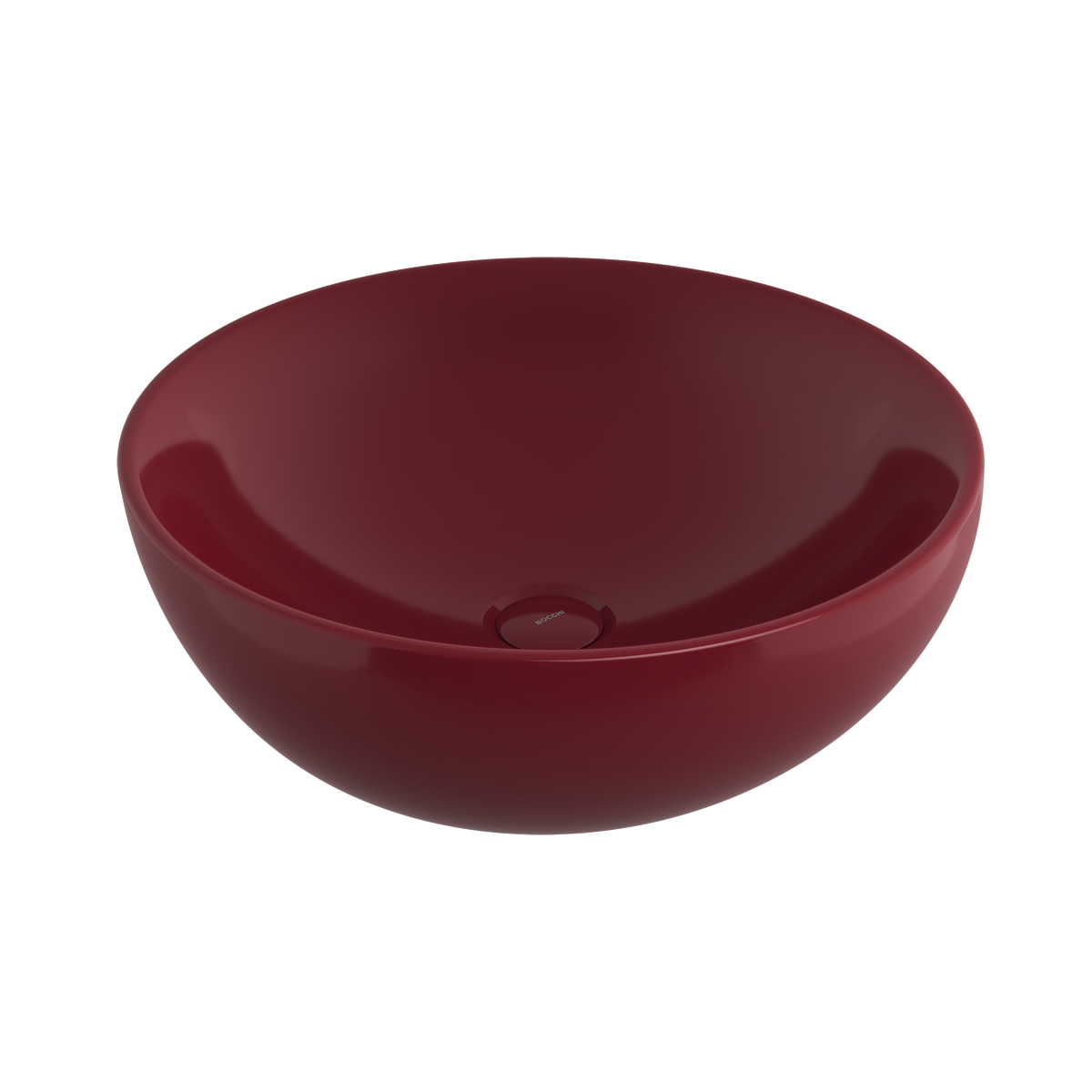 Bocchi Venezia Çanak Lavabo 45 Cm - Parlak Burgonya Bordosu - 1119-072-0125