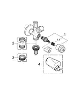 Grohe Bulaşık Makinaları Ve Eviye Bataryaları Için Çift Çıkışlı Musluk - 41073000