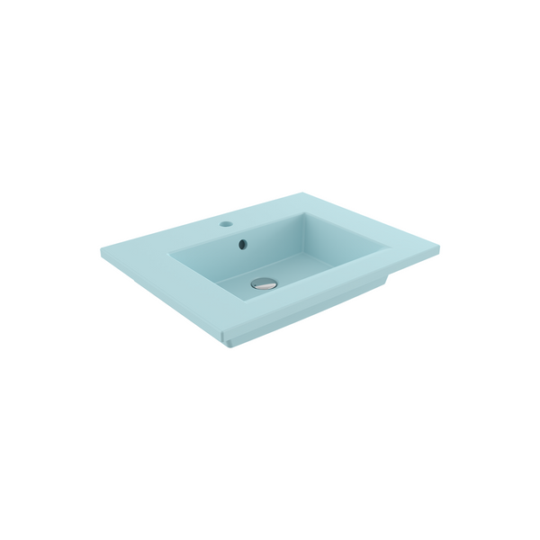 Bocchi Milano Etajerli̇ Lavabo 60 Cm - Mat Buz Mavi̇ - 1161-029-0126
