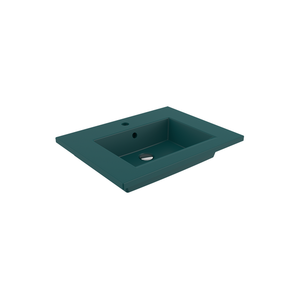 Bocchi Taormina Pro Etajerli̇ Lavabo 85 Cm - Parlak Beyaz - 1008-001-0126