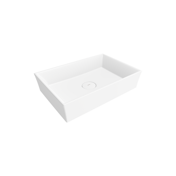 Bocchi Vessel Di̇kdörtgen Lavabo 56x38 Cm -mat Beyaz - 1172-002-0125