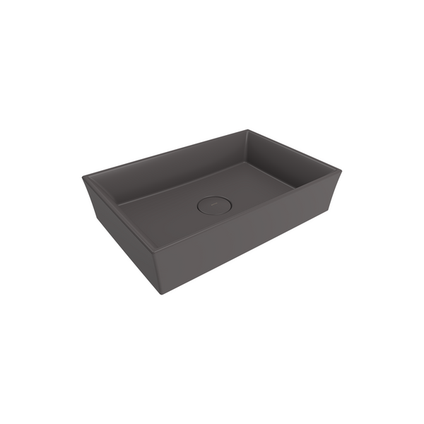 Bocchi Vessel Di̇kdörtgen Lavabo 56x38 Cm -mat Antrasi̇t - 1172-020-0125