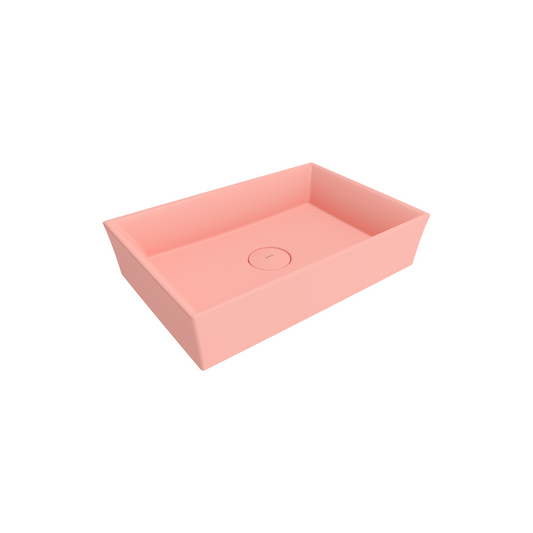 Bocchi Vessel Di̇kdörtgen Lavabo 56x38 Cm -mat Somon - 1172-032-0125