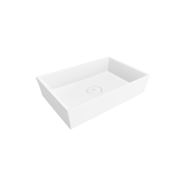 Bocchi Vessel Di̇kdörtgen Lavabo 56x38 Cm -parlak Beyaz - 1172-061-0125
