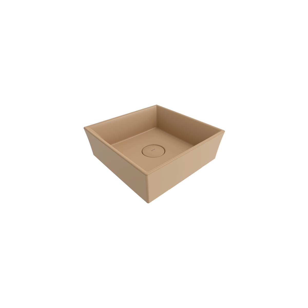 Bocchi Vessel Kare Lavabo 38x38 Cm - Mat Kaşmi̇r - 1173-011-0125