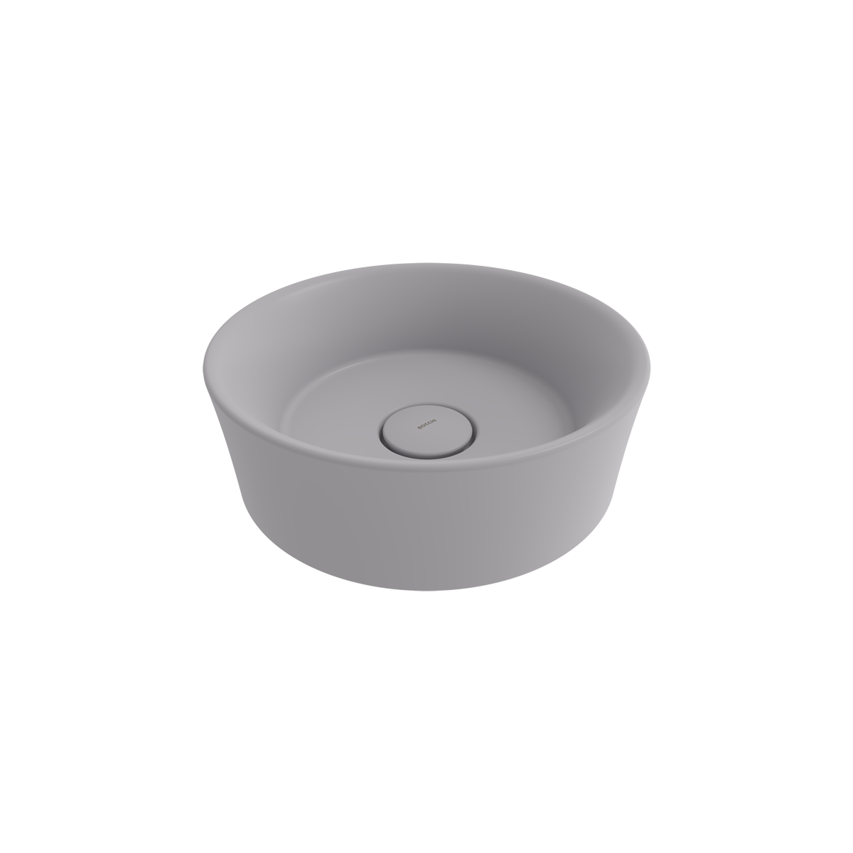 Bocchi Vessel Yuv.çanak Lav. 38 Cm - Mat Gri̇ - 1174-006-0125