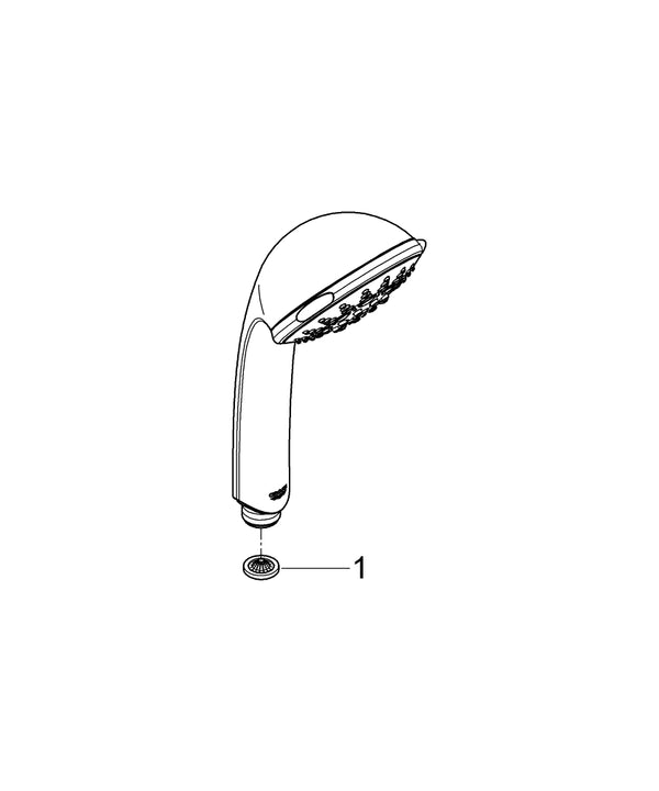 Grohe Relexa 100  Five El Duşu 5 Akışlı - 28796000
