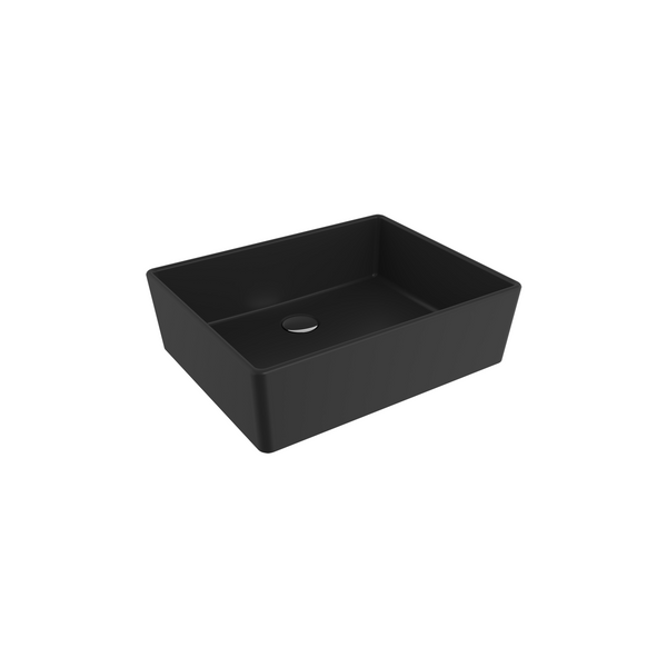 Bocchi Milano Çanak Lavabo 50 Cm - Mat Si̇yah - 1215-004-0125