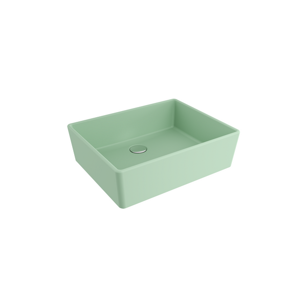 Bocchi Milano Çanak Lavabo 50 Cm - Mat Mi̇nt Yeşi̇l - 1215-033-0125