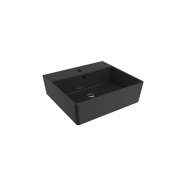 Bocchi Milano Lavabo 50 Cm - Parlak Si̇yah - 1216-005-0126