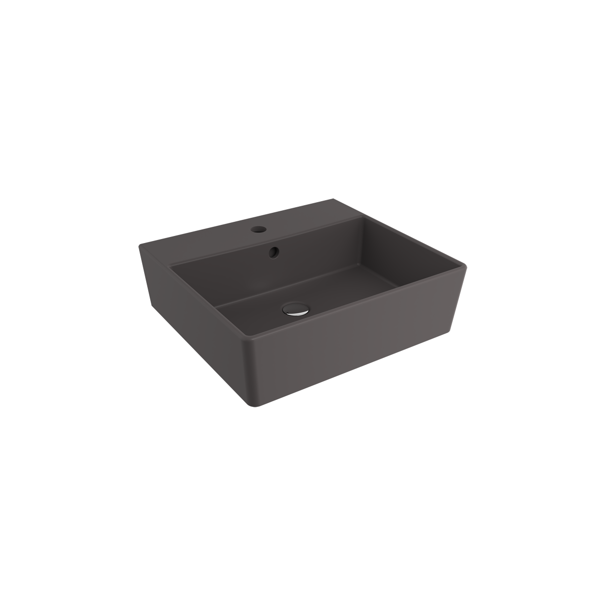Bocchi Milano Lavabo 50 Cm - Mat Antrasi̇t - 1216-020-0126
