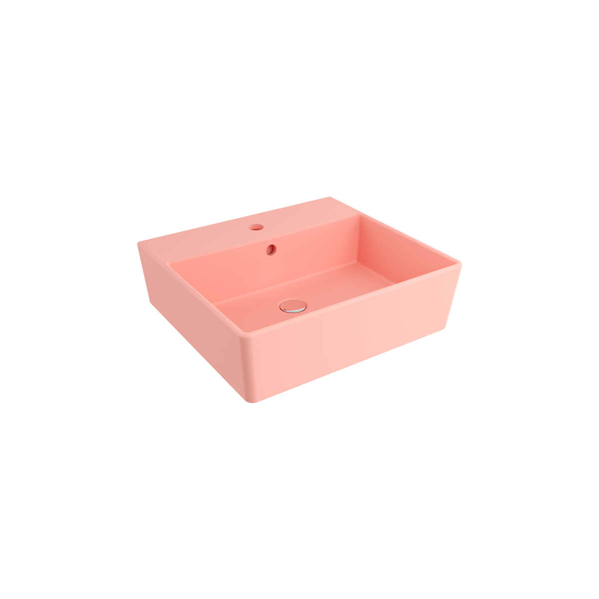 Bocchi Milano Lavabo 50 Cm - Mat Somon - 1216-032-0126