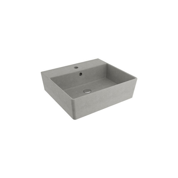 Bocchi Milano Lavabo 50 Cm - Mat Beton - 1216-069-0126