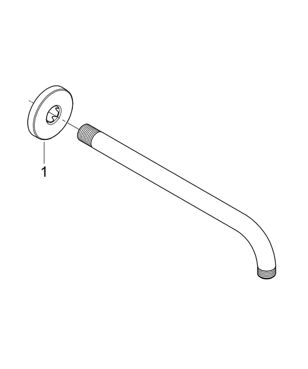 Grohe Rainshower Duş Başlığı Kolu 286 Mm - 28576000