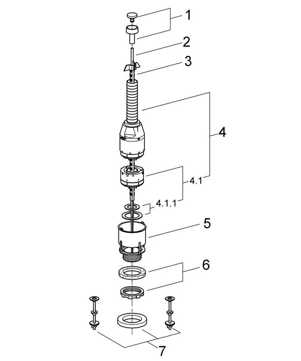 Grohe Servo Boşaltma Valfi - 37088PI0
