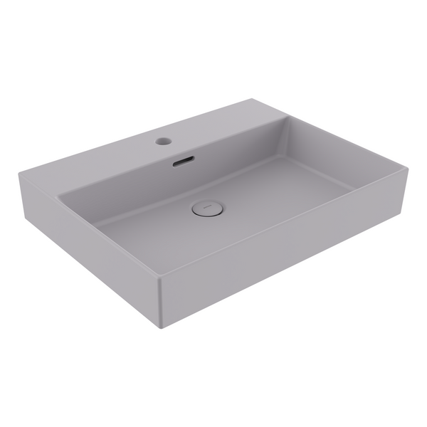 Bocchi Milano Lavabo 60 Cm - Mat Gri̇ - 1376-006-0126