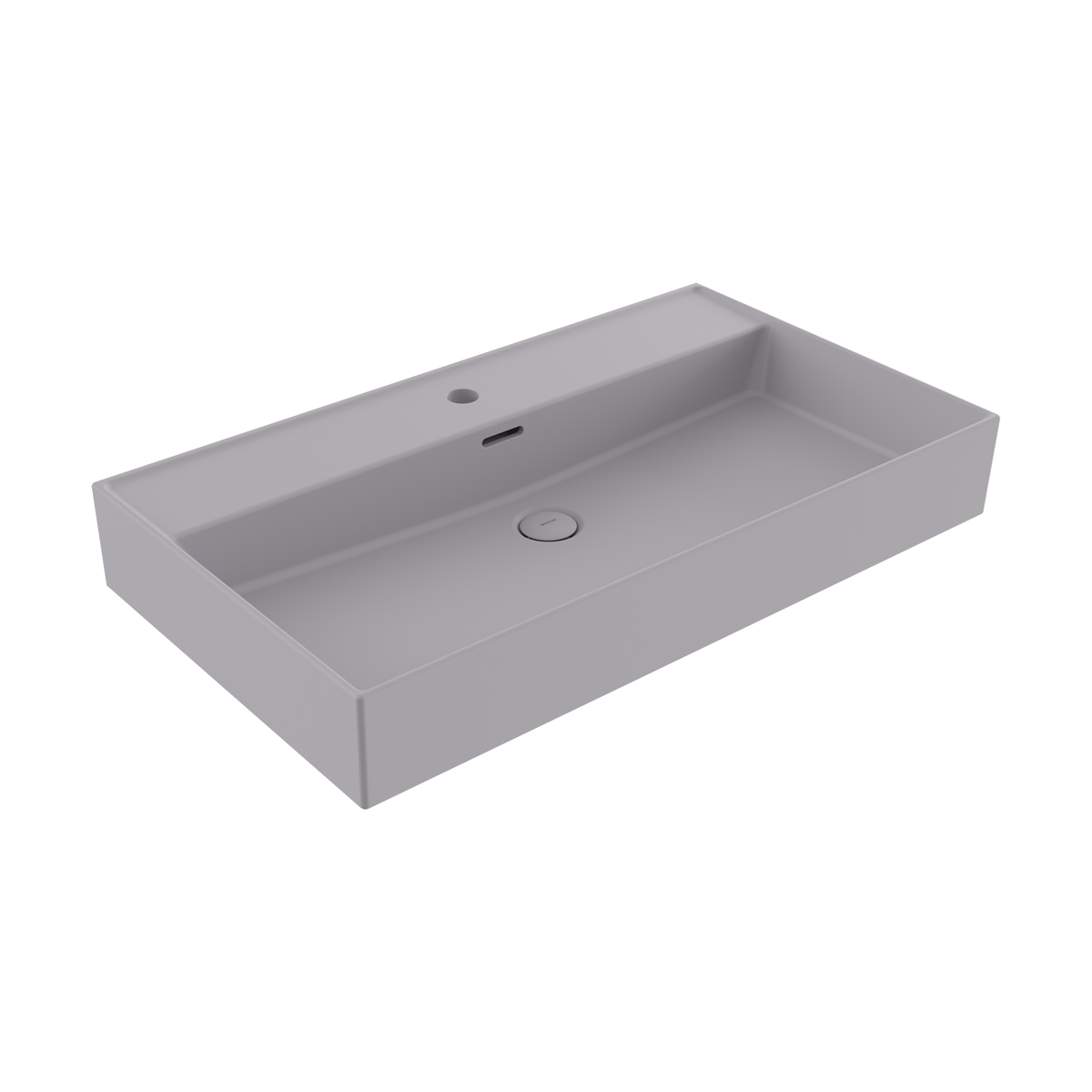 Bocchi Milano Lavabo 80 Cm - Mat Gri̇ - 1377-006-0126