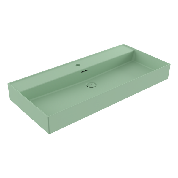 Bocchi Milano Lavabo 100 Cm - Mat Mi̇nt Yeşi̇l - 1378-033-0126