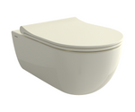 Bocchi V-tondo Rimless Asma Klozet - Parlak Bi̇sküvi̇ - 1416-014-0128