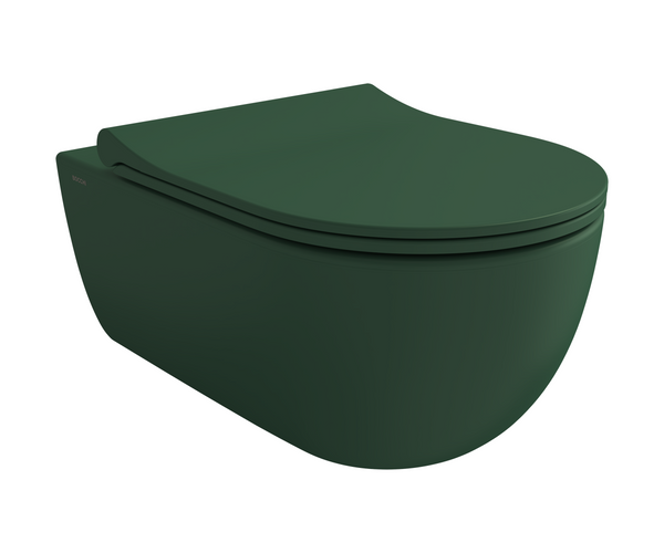 Bocchi V-tondo Rimless Asma Klozet - Mat Yeşi̇l - 1416-027-0128
