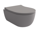 Bocchi V-tondo Rimless Asma Klozet - Mat Gri̇ - 1417-006-0128