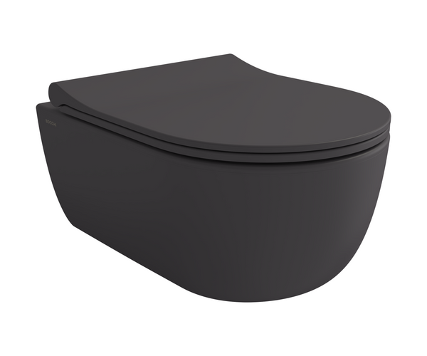 Bocchi V-tondo Rimless Asma Klozet - Mat Antrasi̇t - 1417-020-0128
