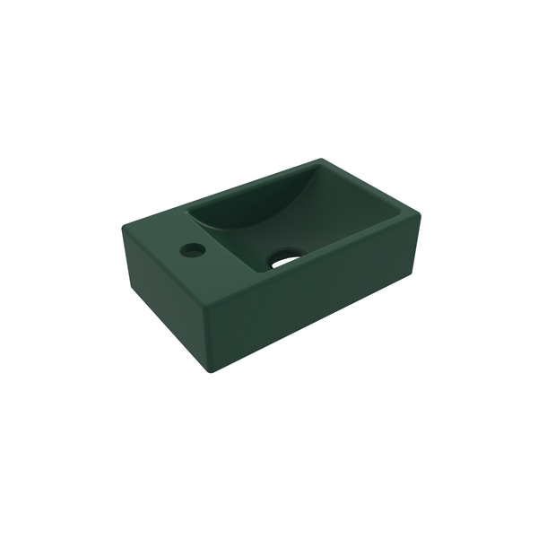 Bocchi Milano Dar Sol Lavabo 37 Cm - Mat Yeşi̇l - 1418-027-0126