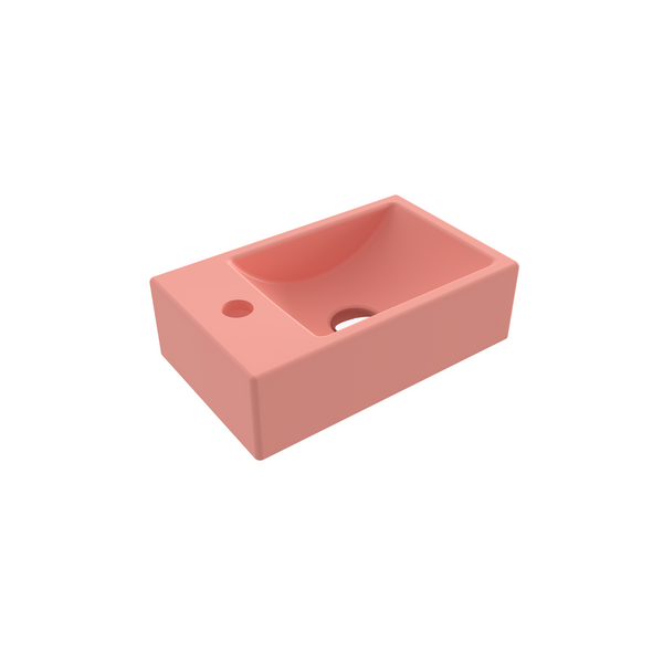 Bocchi Milano Dar Sol Lavabo 37 Cm - Mat Somon - 1418-032-0126