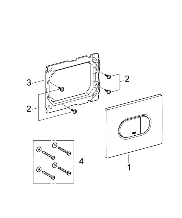 Grohe Arena  Cosmopolitan Kumanda Paneli - 38858SH0