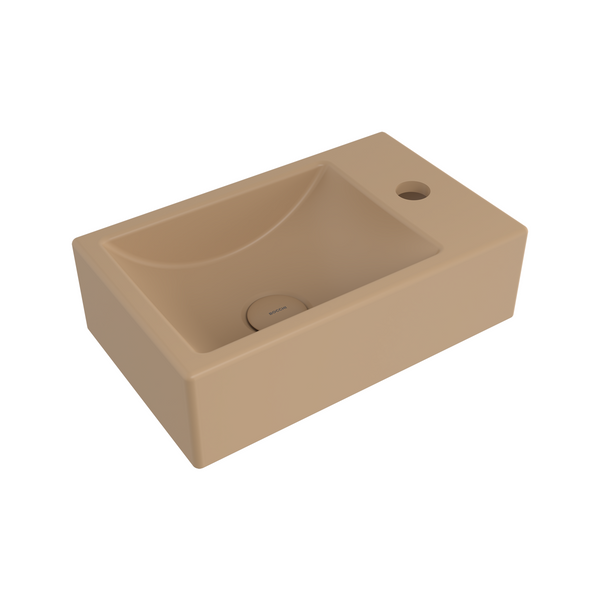 Bocchi Milano Dar Sağ Lavabo 37 Cm - Mat Kaşmi̇r - 1419-011-0126