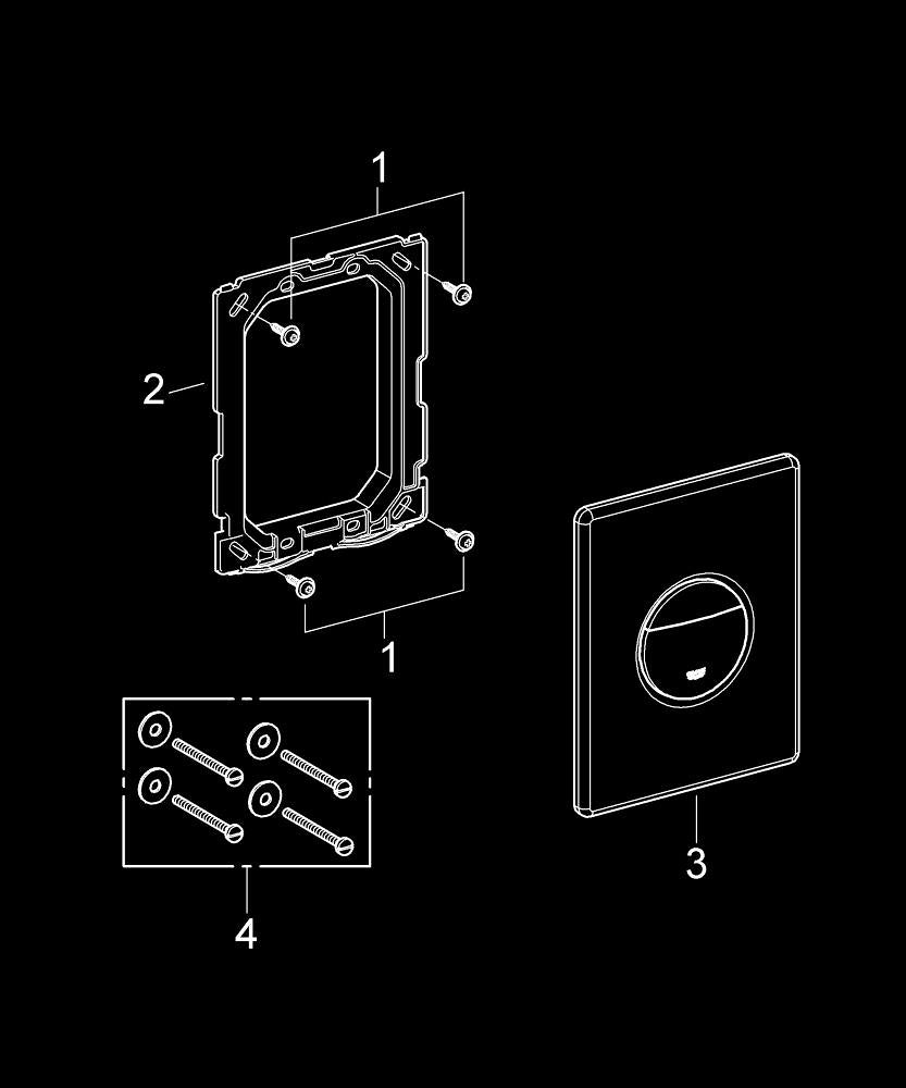 Grohe Nova  Cosmopolitan Kumanda Paneli - 38765SH0