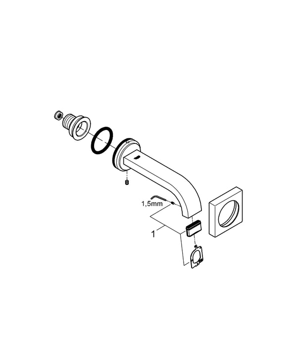 Grohe Allure Çıkış Ucu - 13264000