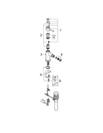 Grohe Bau Classic Tek Kumandalı Bide Bataryası - 32864000