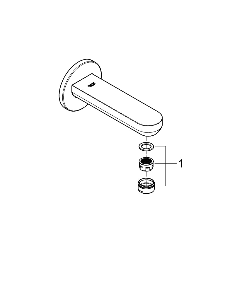 Grohe Bau Cosmopolitan Çıkış Ucu - 13255000