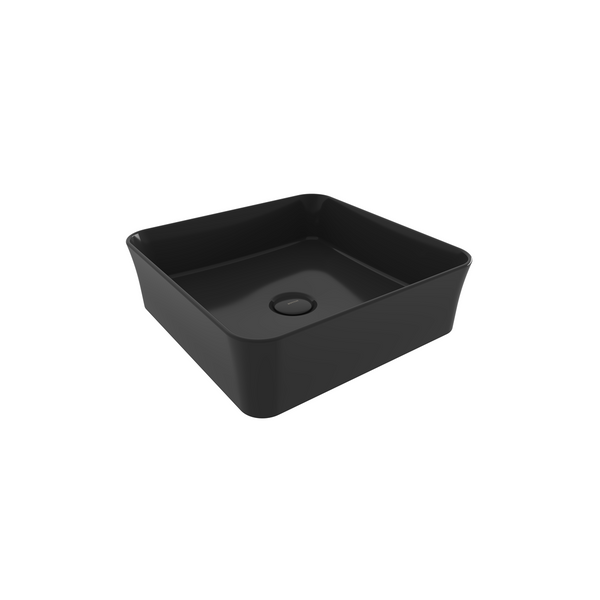 Bocchi Sottile Slim Line Tezgah Üstü Kare 38X38cm. Lavabo - P.si̇yah - 1477-005-0125