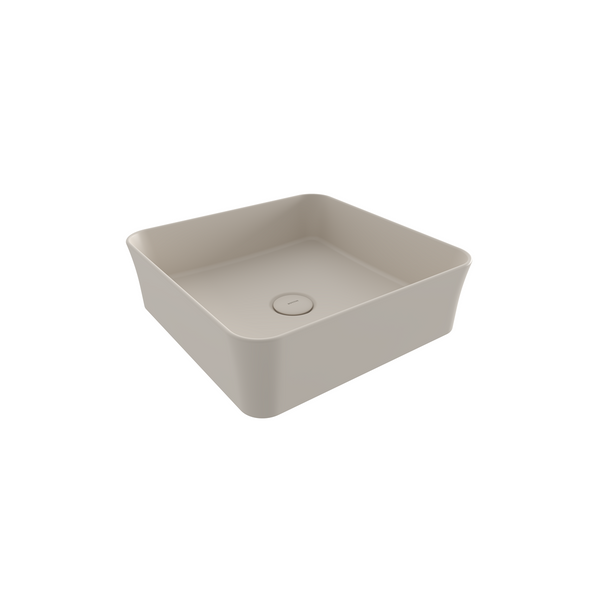 Bocchi Sottile Slim Line Tezgah Üstü Kare 38X38cm. Lavabo - Mat Yasemi̇n - 1477-007-0125